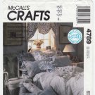 McCall's 4789 Pillow and Pillow Covers, Pillow Cases Sewing Pattern UNCUT