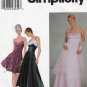 Simplicity 8940 Women's Formal Evening Gown, Prom Dress Pattern Misses / Petite Size 6-8-10-12 UNCUT