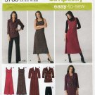 Simplicity 3700 Pants, Dress, Jumper, Tunic Sewing Pattern Plus Size 20W-22W-24W-26W-28W UNCUT