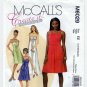 McCall's M6029 Women's Strapless Dress, Evening Gown Sewing Pattern Misses Size 14-16-18-20 UNCUT