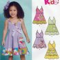 New Look A6140 6140 Toddler Sleeveless Dress Sewing Pattern Size 1/2-1-2-3-4 UNCUT