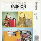 McCall's M5898 5898 Market Totes and Bottle Carrier, Fashion Accessories Sewing Pattern UNCUT
