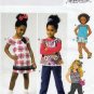 Butterick B5776 5776 Girl's Top, Dress, Shorts, Pants, Bag Sewing Pattern Size 2-3-4-5 UNCUT