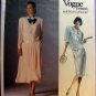 Vogue 1842 UNCUT American Designer Albert Nipon Top and Skirt Sewing Pattern, Misses Size 10