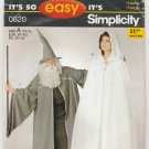 Cosplay Costume, Cape / Hat or Hooded Cape Sewing Pattern Unisex Size XS-XL Simplicity 0820 / 2094