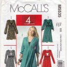 Women's Dress and Camisole Sewing Pattern Size 18W-20W-22W-24W UNCUT McCall's M5535