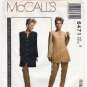 Women's Dress, Tunic, Pants Sewing Pattern, Designer Lida Baday Misses Size 8 Uncut McCall's 6471