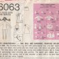 Pippi Longstocking, Rag Doll and Wardrobe of Clothes Sewing Pattern Vintage 1970's Simplicity 6063