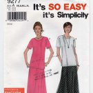 Women's Top and Skirt Sewing Pattern Size 6-8-10-12-14-16-18-20-22-24 UNCUT Simplicity 9277