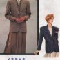 Women's Jacket Sewing Pattern Misses' / Miss Petite Size 12-14-16 UNCUT Vogue 7594