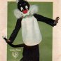 Sylvester Cat Looney Tunes Costume Sewing Pattern, Child Size S-M-L, UNCUT VTG 70's Butterick 6349