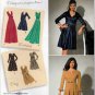 Women's Dress Sewing Pattern in Two Lengths, Plus Size 20W-22W-24W-26W-28W UNCUT Simplicity 2338