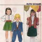 Children's Jacket, Blouse, Skirt, Knickers Sewing Pattern Size 3-4-5-6-6X UNCUT Butterick 4509