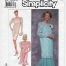 Women's Flounced Dress, Mother of the Bride, Sewing Pattern Size 8-10-12-14 UNCUT Simplicity 9101