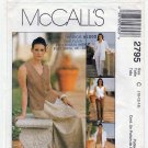 Shirt-Jacket, Top, Pants, Long Bias Skirt, Women's Sewing Pattern Size 10-12-14 UNCUT McCall's 2795