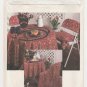Tablecloths, Placemats, Napkins, Chair Covers, Cushions, Apron, Patio Decor Pattern, McCall's 4278