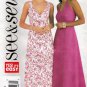 Women's Sundress Sewing Pattern Misses' / Miss Petite Size 12-14-16 UNCUT Butterick See & Sew 3878