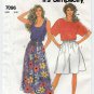 Women's Tops and Culottes Sewing Pattern in 2 Lengths Size 8-10-12-14-16-18-20 UNCUT Simplicity 7096