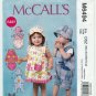Infant Dress, Rompers, Jumpsuit, Panties, Hats Pattern Size NB - Large UNCUT McCall's M6494 6494