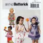 Infants Top, Bloomers, Pants, Hat Sewing Pattern Size Newborn - Large UNCUT Butterick B5742 5742