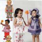 Infants Top, Bloomers, Pants, Hat Sewing Pattern Size Newborn - Large UNCUT Butterick B5742 5742