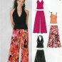Women's Halter Top, Palazzo Pants, and Skirt Sewing Pattern Size 6-8-10-12-14-16 UNCUT New Look 6383
