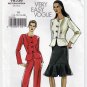 Women's Jacket with Peplum, Skirt, Pants Sewing Pattern Misses' Size 14-16-18-20 UNCUT Vogue V8338