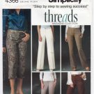 Tapered Pants Sewing Pattern Misses' / Miss Petite Size 8-10-12-14-16 UNCUT Simplicity 4366