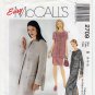 Women's Dress and Jacket Sewing Pattern Misses' / Miss Petite Size 8-10-12 UNCUT McCall's 2709