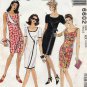 Women's Semi-fitted Dress Sewing Pattern Misses' Size 4-6-8 UNCUT McCall's 6602