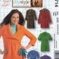 Women's Unlined Jacket and Coat Sewing Pattern Size 4-6-8-10-12 UNCUT McCall's M5714 5714