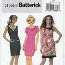 Women's Dress Sewing Pattern Misses' / Miss Petite Size 8-10-12-14 UNCUT Butterick B5602 5602