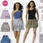 Women's Skirts Sewing Pattern Misses' Size 6 8 10 12 UNCUT McCall's M6327 6327