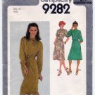 Women's Pullover Dress Sewing Pattern Misses' Size 12 Bust 34 UNCUT Simplicity 9282