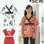 Girl's Tunic and Dress Sewing Pattern, Size XS-S-M-L-XL Uncut Kwik Sew 3542