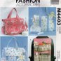 Tote Bag, Diaper Bag, Fashion Accessories by Laura Ashley Sewing Pattern UNCUT McCall's M4403 4403