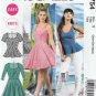Women's Top and Dress Sewing Pattern Misses' Size 4-6-8-10-12-14 UNCUT McCall's M6754 6754
