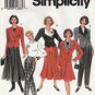 Women's Pants, Skirt, Double Breasted Jacket Sewing Pattern Size Size 12-14-16 UNCUT Simplicity 8549