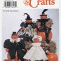 Stuffed Holiday Dolls and Clothes, Thanksgiving, Halloween, Sewing Pattern UNCUT Simplicity 8791