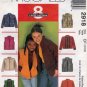 Girl's Zipper Front Jacket or Vest Sewing Pattern Children's Size 4-5-6 UNCUT McCall's 2918