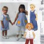 Toddlers Tops, Pants, Jumpsuit in 2 Lengths Sewing Pattern Size 1, 2, 3, 4 UNCUT McCall's M4756 4756