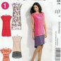 Women's Dresses and Belt Sewing Pattern Misses' Size 4-6-8-10-12-14 UNCUT McCall's M6551 6551