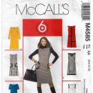Women's Dress and Jumper Sewing Pattern Misses Size 6-8-10-12 UNCUT McCall's M4585 4585