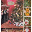 Old Fashioned Felt Christmas Ornaments, Decorations Sewing Pattern Butterick 5784