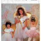 Girls Costume Pattern, Ballerina, Fairy Princess, Angel Wings, Size 4 to 14 UNCUT Butterick 4197