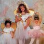 Girls Costume Pattern, Ballerina, Fairy Princess, Angel Wings, Size 4 to 14 UNCUT Butterick 4197