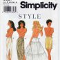 Half Slip and Petticoat Sewing Pattern, Misses Size XS 6-8 thru XL 22-24 UNCUT Simplicity 9027