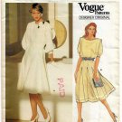 Vogue Designer Original Jean Muir Sewing Pattern, Women's Dress Misses Size 10 UNCUT VTG Vogue 1359