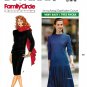 Women's Long Sleeve Dress Sewing Pattern, Misses / Miss Petite Size 12-14-16 UNCUT Butterick 4296