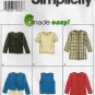 Women's Pullover Top and Cardigan Jacket Pattern Misses' Size 18-20-22 UNCUT Simplicity 7381